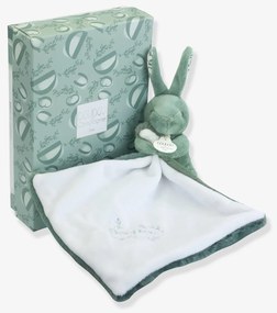 Peluche coelho - DOUDOU & COMPAGNIE verde-salva