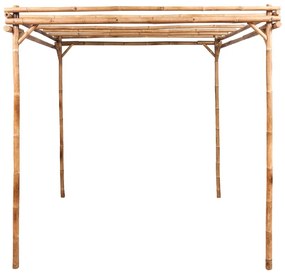 Pérgola de bambu 170x170x220 cm