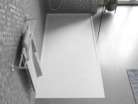 Mexen Amon base de duche retangular SMC 140 x 70 cm, branca - 4F107014