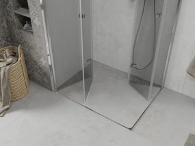 Mexen Lima Duo cabine de duche dobrável 100 x 80 cm, transparente, cromado - 856-100-080-02-00