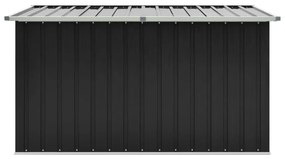 Caixa de arrumação para jardim 171x99x93 cm antracite