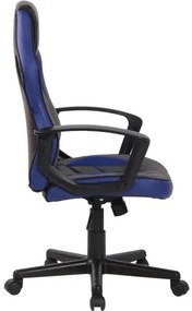 DUDECO - Cadeira Gaming Glendale Azul e Preto