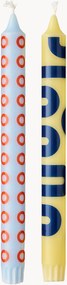 Velas Happy, conjunto de 4