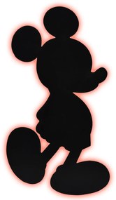 Iluminação Decorativa LED Mickey Mouse – Vermelho – 32 x 50 cm