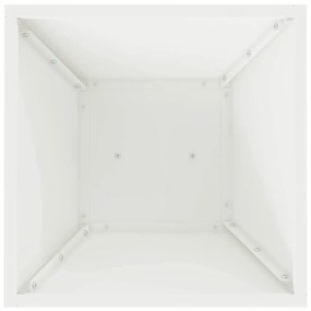 Suporte para Plantas Branco Plástico Médio Inserções Decorativas