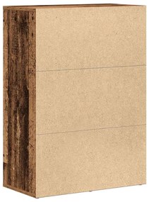Sideboard vidaXL Madeira Velha 60x31x84 cm Madeira de Engenharia