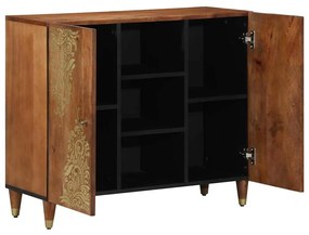 Sideboard 90x33x75 cm em Madeira Maciça de Manga
