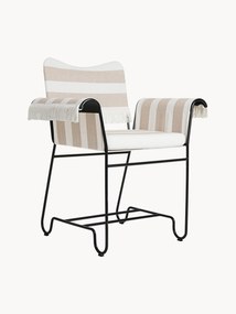 Cadeira de jantar para jardim com franjas Tropique
