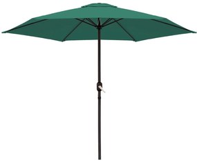 Parasol Monty Alumínio Verde 270 cm