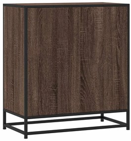 Aparador 68x35x76 cm deriv. de madeira/metal carvalho castanho