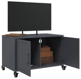 Móvel de TV 68x39x43,5 cm aço antracite