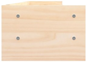 Suporte para monitor 100x24x16 cm madeira de pinho maciça