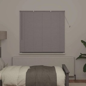 Persiana de Janela com cortinas Outros Manual Prata 80 x 130 cm Alumín