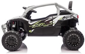 Buggy elétrico para Crianças Kawasaki 24V 4x4 TERYX KRX1000 Cinzento