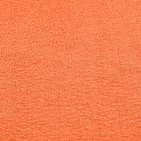 Toalhas de banho 2pcs 70x140 cm 360 gsm 100% algodão laranja