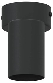 Spotlight de Teto 1 Via Ajustável Preto E27