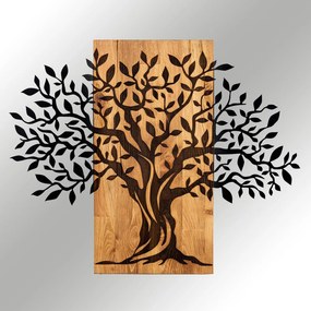 Acessório Decorativo de Parede Sogut – Preto Nogueira – 72 x 58 cm