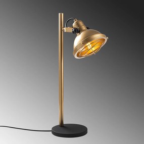 Candeeiro de Mesa Spoly – Dourado – 28 x 18 x 58 cm