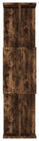 Estante/divisória 80x24x96 cm derivados madeira carvalho fumado