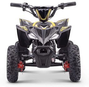 Moto 4 elétrica para crianças ATV Motors Raptor 800W Amarela