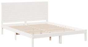 Cama extra longa sem colchão 160x220 cm madeira maciça