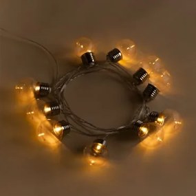 Guirlanda Led Com Carregador Solar De 2 M Nannas Branco Cálid - Sklum