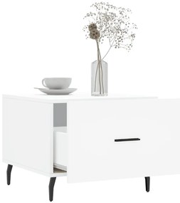 Mesa de centro 50x50x40 cm derivados de madeira branco