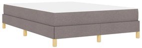 Cama Box Taupe, Marrom 140 x 190 cm