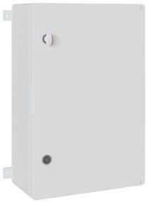Armário de Controle IP65 à Prova d'Água Cinza 40x20x60 cm Plástico ABS