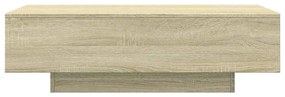 Mesa de centro 100x49,5x31 cm derivados madeira carvalho sonoma
