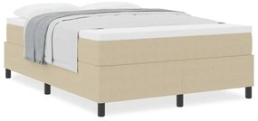 Cama Box com Colchão - Verde Claro e Cinza, 160x200 cm, Tecido de Velu