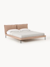 Teddy Bouclé Upholstered Bed Amelia