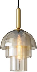 Candeeiro de Teto FOLGE – Ø25x43 cm (Altura Total: 100 cm) – Metal Dou