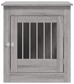 Móvel casota para cão 64,5x80x71 derivados madeira cinza sonoma