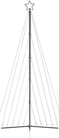 LED Árvore de Natal 570 LEDs Branco Frio 399 cm