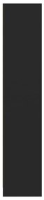 Estante 57x28,5x107,5 cm derivados de madeira preto