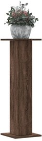 vidaXL Suportes p/ plantas 2 pcs 30x30x95 cm derivados de madeira