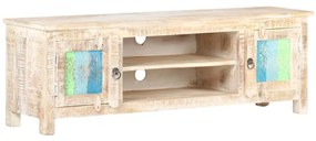 vidaXL Móvel de TV 120x30x40 cm madeira de acácia áspera