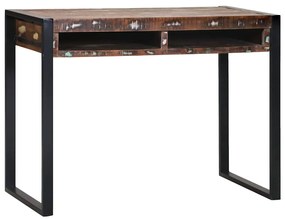 Mesa de Toucador com Espelho Multicolorida 100x50x75 cm de Madeira Rec