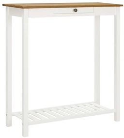 vidaXL Mesa de bar 100x40x110 cm madeira de carvalho maciça