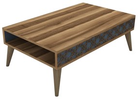 Mesa de Centro City – Nogueira – 105x36,6x60 cm