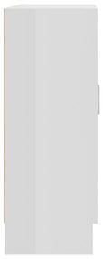 Vitrine Real de 80cm - Branco Brilhante - Design Moderno