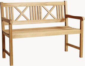 Banco de jardim em madeira de teca Rosenborg