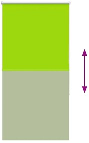 Persiana de enrolar 70x150 cm largura tecido 65,7 cm poliéster