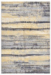vidaXL Tapete 140x200 cm PP cinzento e bege