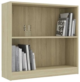 Estante 80x24x75 cm contraplacado carvalho sonoma