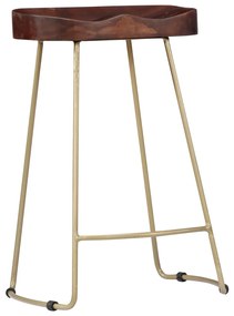 Bancos de bar Gavin 2 pcs madeira mangueira maciça