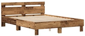Estrado de Cama de Madeira Madeira Recuperada 150 x 200 cm