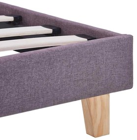 Estrutura de cama sem colchão 90x190 cm tecido