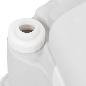 Tanque de água portátil com adaptador 24 L cinzento